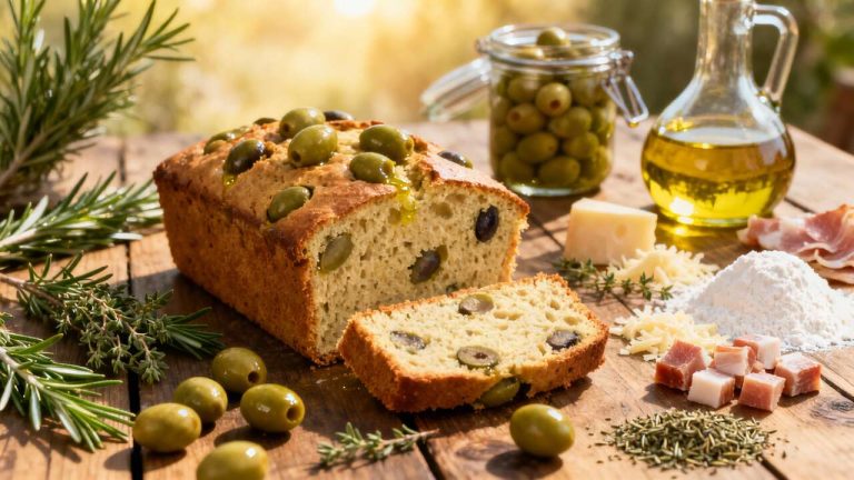 Recette de Cake aux Olives Moelleux