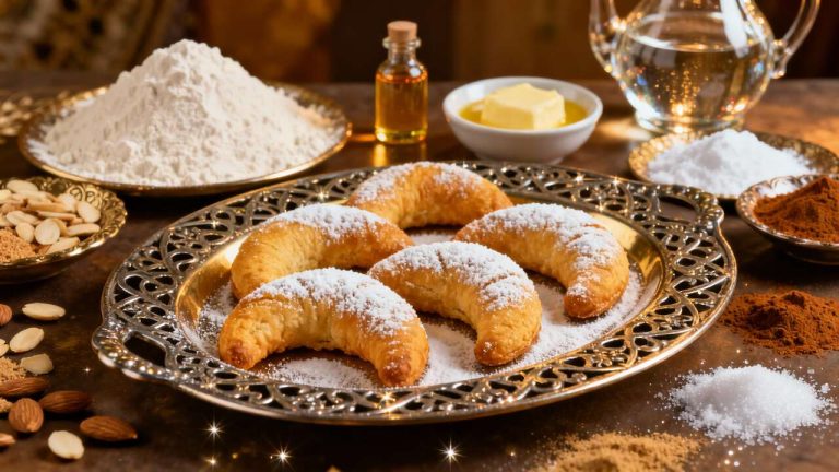 Cornes de gazelle : recette traditionnelle facile et rapide