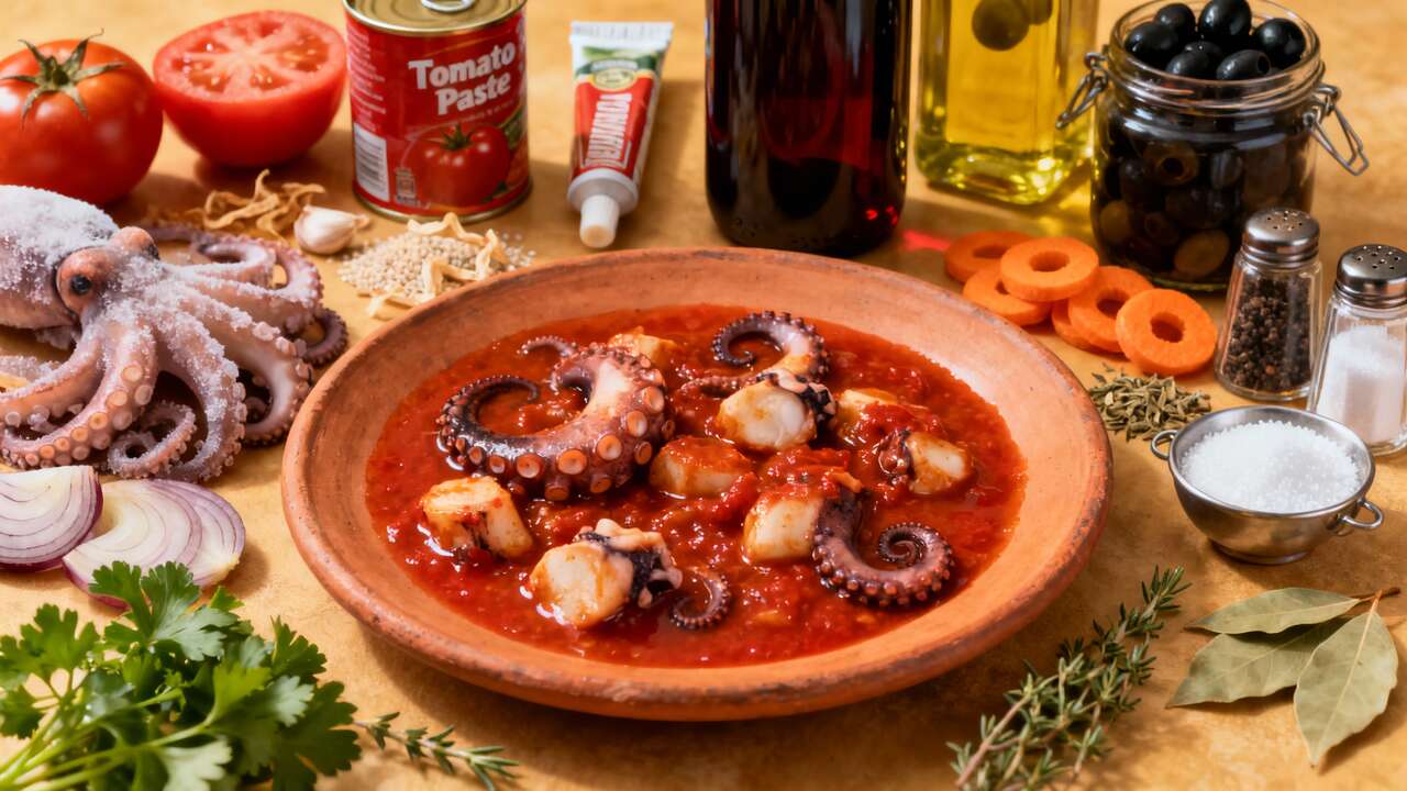 Recette savoureuse : daube de poulpe by Pommeolait