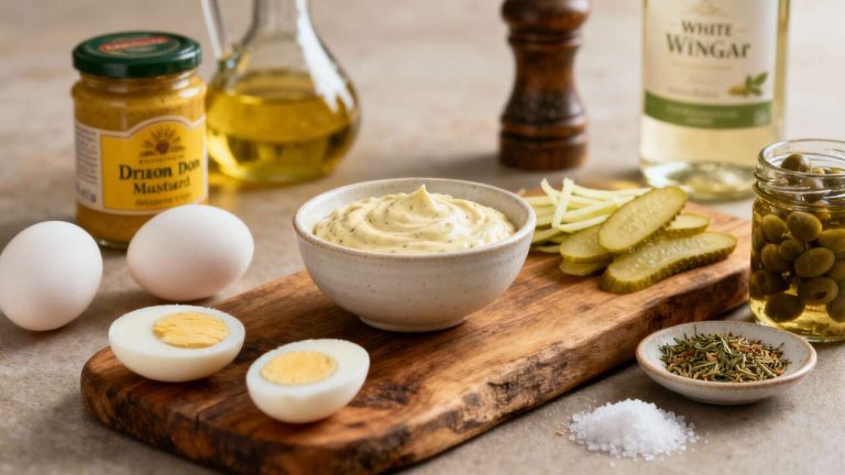 Sauce gribiche rapide : la recette facile
