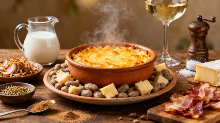 Gratin de crozets savoyard : recette traditionnelle et savoureuse