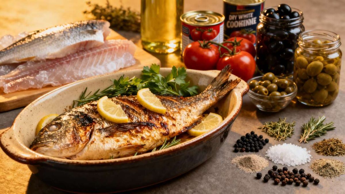 Recette de bar au four : délice simple et savoureux