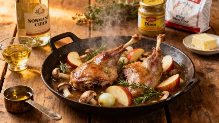 Recette de lapin au cidre : un plat savoureux et facile !