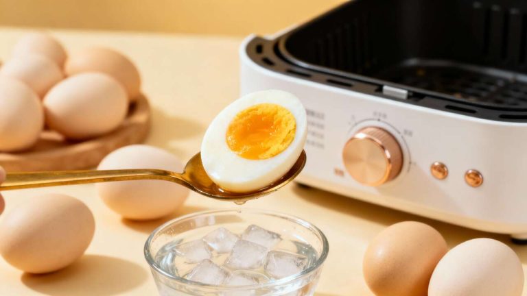 Oeuf dur au Airfryer : recette facile et rapide