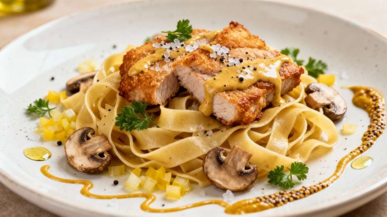 Sauté de porc à la crème de moutarde