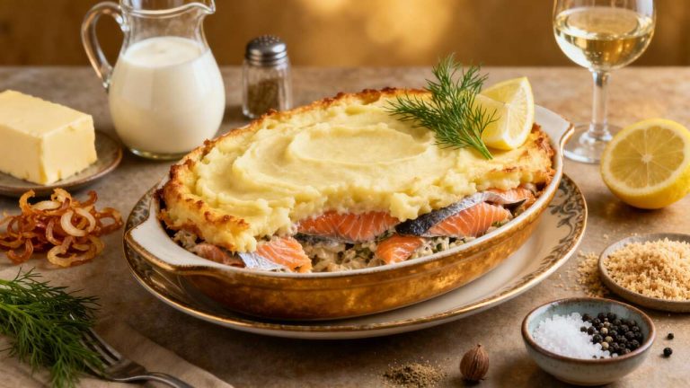 Parmentier de truite et saumon fumé : une recette gourmande