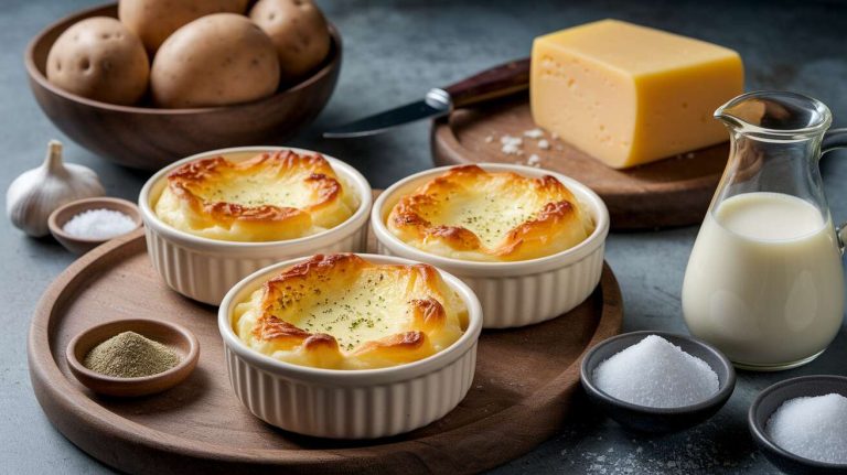 Comment préparer des mini gratins au morbier faciles et savoureux ?