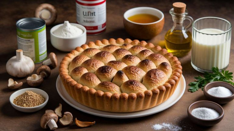 Cette tourte aux champignons fondante est le secret du réconfort ultime cet automne (idéal avec le froid qui arrive)